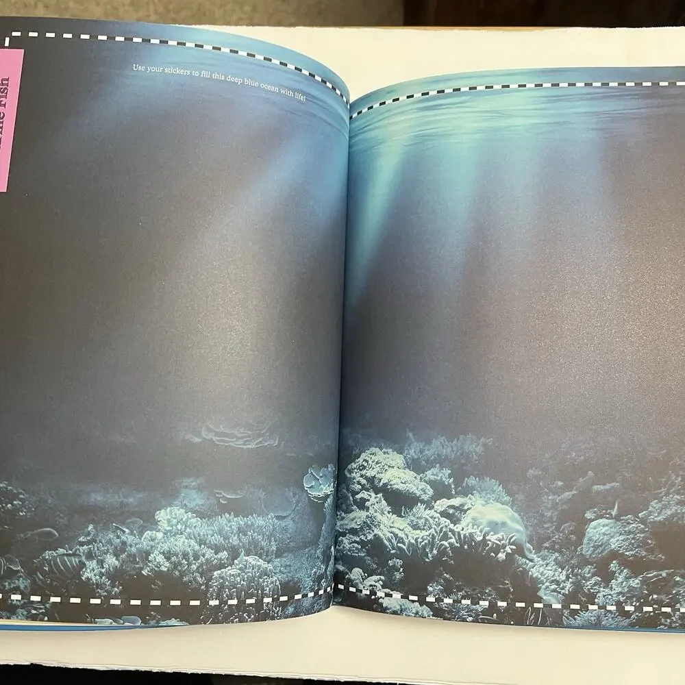 Marine Animals Encyclopedia Activity Journal Includes Stickers and Poster